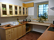 Kuchyně apartmán, Penzion Na Pekárně